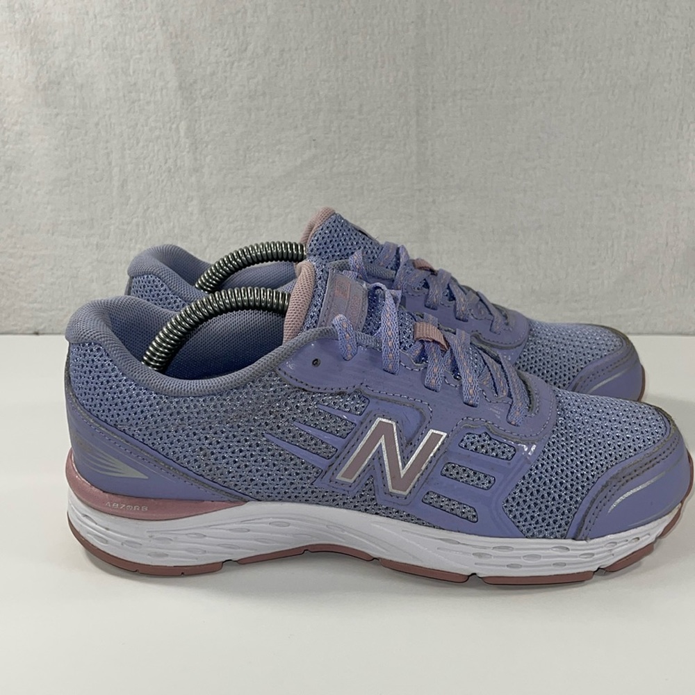 NEW BALANCE 680 V5 Tech Ride Youth Big Girl's 4 Shoes Sneakers